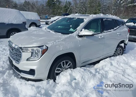 2022 GMC Terrain Awd Denali из США, поврежденный, VIN 3GKALXEV6NL302240